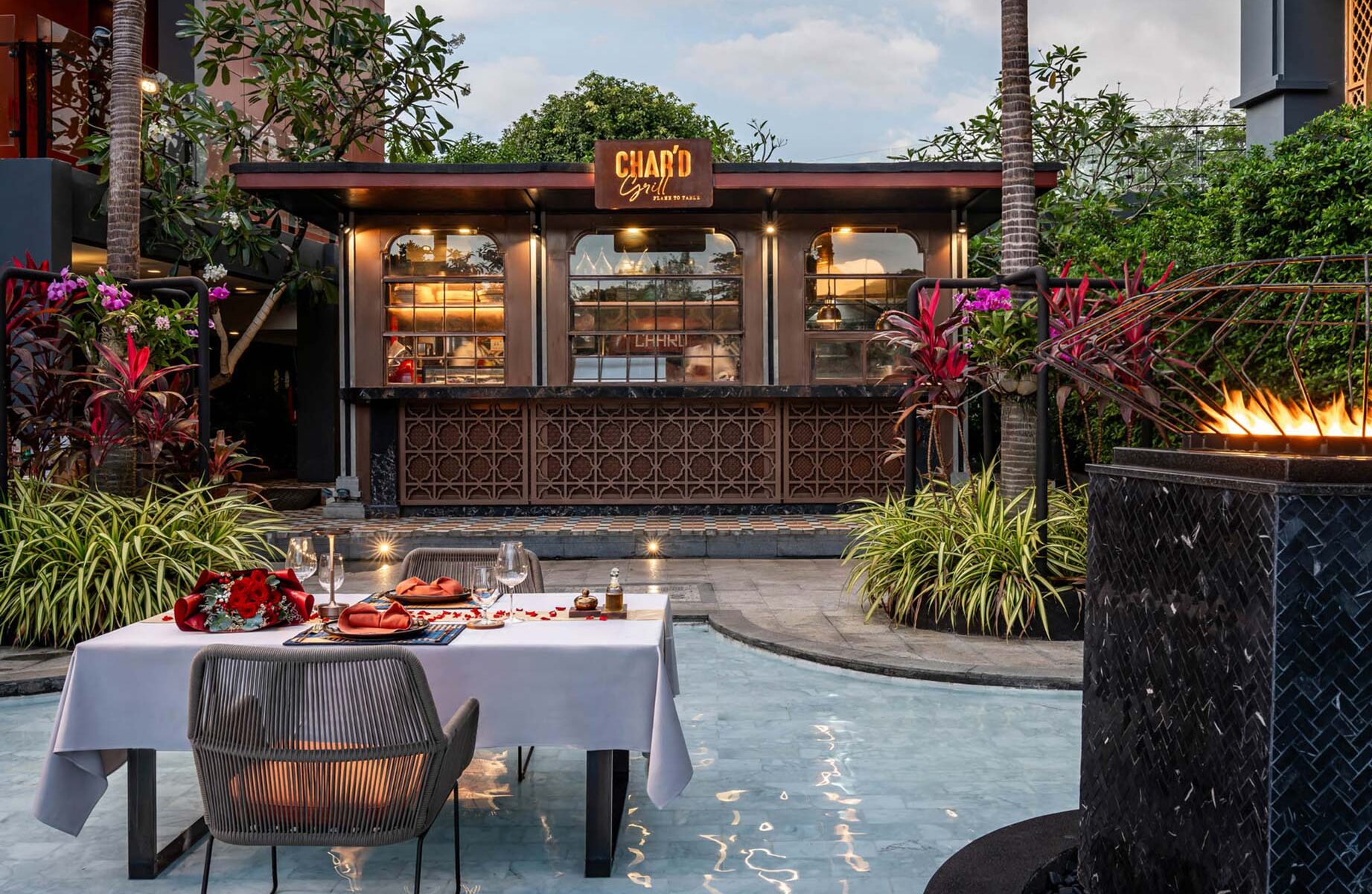 Romantic Restaurants in Phuket | CHAR'D | 