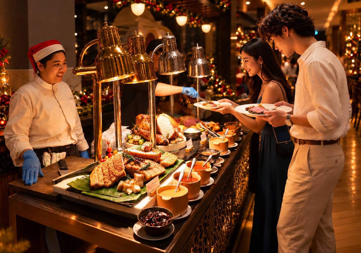 Holly Jolly Christmas Eve Buffet at Avista Grande Phuket Karon