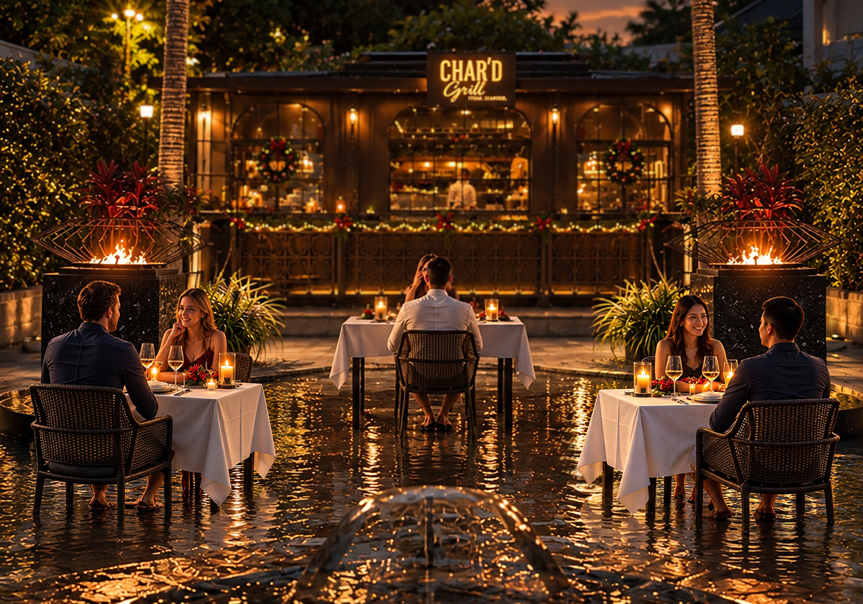 Flame and Finery 6-Course Festive Dinner at Avista Grande Phuket Karon